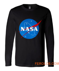 Nasa Meatball Logo Worm Long Sleeve