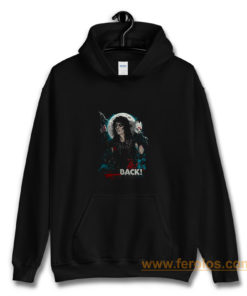 New Popular Alice Cooper Band Hes Back Horror Friday Mens Black Hoodie