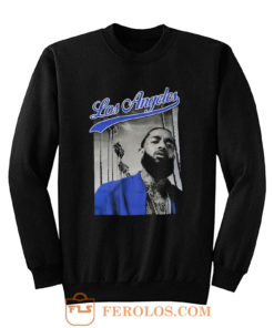 Nipsey Hussle Rapper Los Angeles Sweatshirt