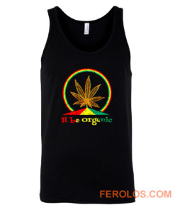 Organic Marijuana Plant Tank Top