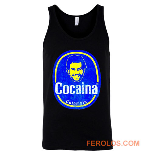 Pablo Escobar Colombia Cocaina Cool Tank Top