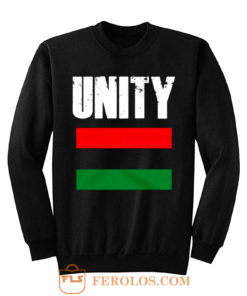 Pan African Unity Flag African Flag Sweatshirt