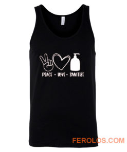 Peace Love Sanitize Tank Top
