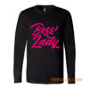 Pinky Boss Lady Long Sleeve