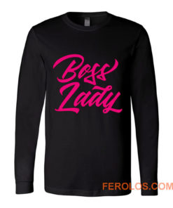 Pinky Boss Lady Long Sleeve