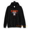 Plumbers Because Electricians Heroes Too Funny Hoodie