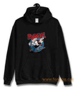 Popeye The Sailorman Classic Cartoon Hoodie