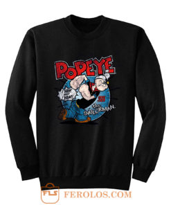 Popeye The Sailorman Classic Cartoon Sweatshirt