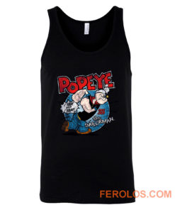 Popeye The Sailorman Classic Cartoon Tank Top