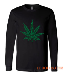 Pot Leaf Marijuana Long Sleeve