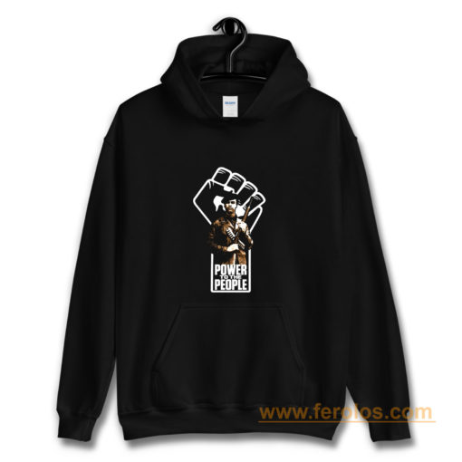 Power to The People Huey P Newton Hoodie