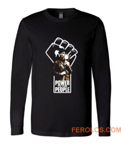 Power to The People Huey P Newton Long Sleeve