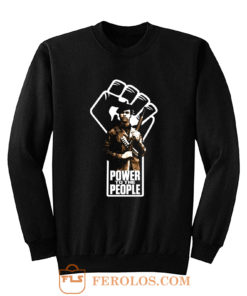 Power to The People Huey P Newton Sweatshirt