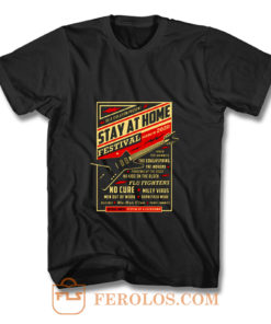 Quarantine Social Distancing Stay Home Festival 2020 T Shirt