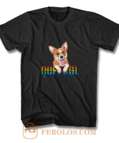 Queergi Lesbian Gay Bisexual Transgender LGBT T Shirt