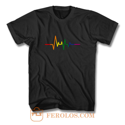 Rainbow LGBT T Shirt