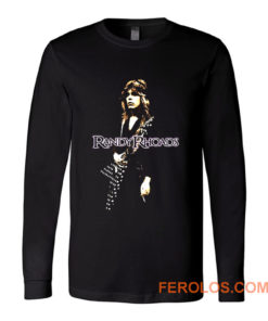 Randy Rhoads Hard Rock Guitarist Long Sleeve