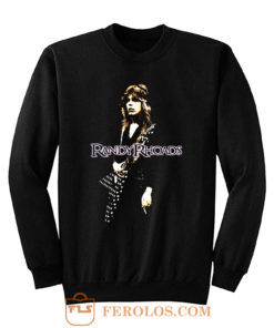 Randy Rhoads Hard Rock Guitarist Sweatshirt