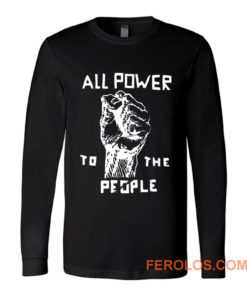 Retro Black Panther Long Sleeve