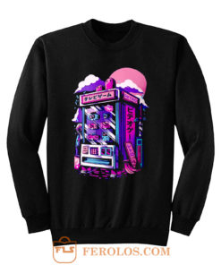 Retro Japan Gaming Machine Sweatshirt