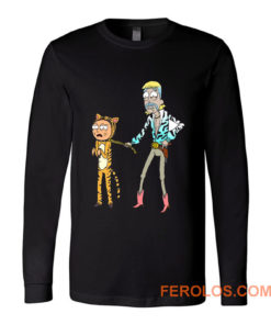 Rick Morty V Tiger King Joe Exotic Meme Long Sleeve