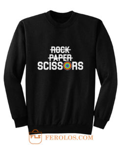 Rock Paper Lesbian Gay Bisexual Transgender Sweatshirt