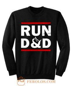 Run D And D Funny Board Game Sweatshirt