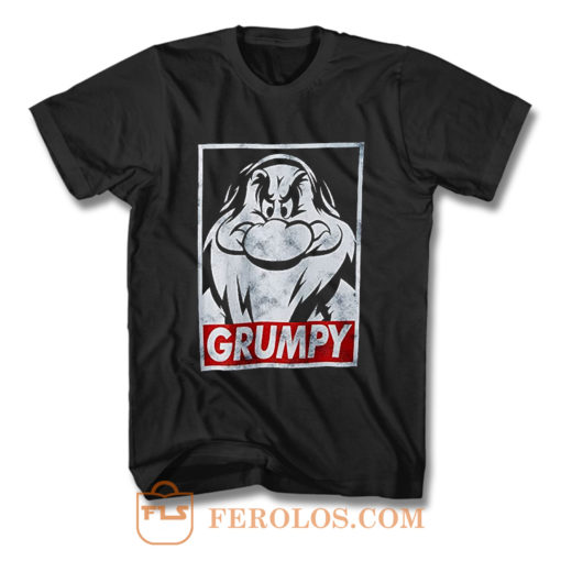 Snow White and Seven Dwarfs Grumpy T Shirt