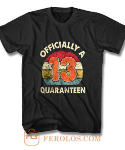 Social Distancing Officially A 13th Quaranteen T Shirt