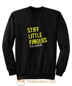 Stiff Little Fingers new tee black white Sweatshirt