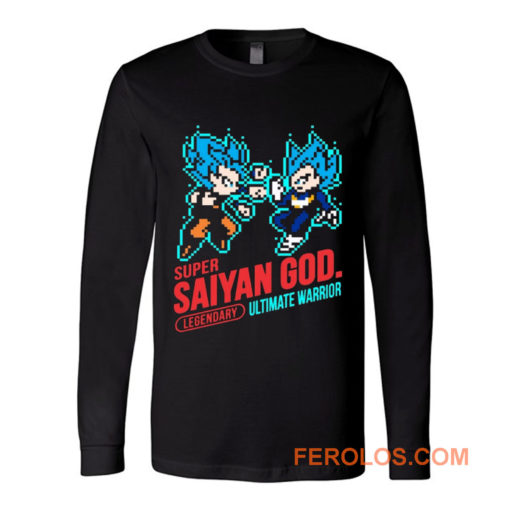 Super Saiyan God Dragon Ball Vintage Long Sleeve