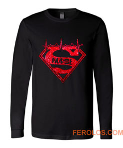 Superhero Nurse Long Sleeve