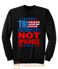 Support Trump Donald Trump 2020 Sweatshirt