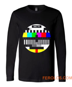 Test Pattern Television Long Sleeve