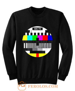 Test Pattern Television Sweatshirt
