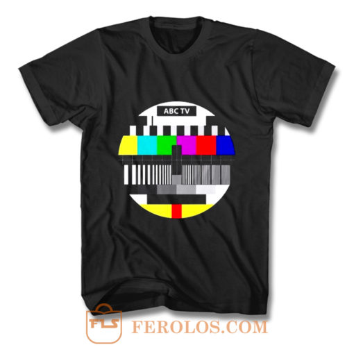 Test Pattern Television T Shirt