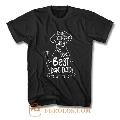 The Best Dog Dad T Shirt