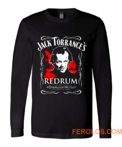 The Shining Jack Torrances Redrum Stephen King Kubrick Horror Movie Classic Long Sleeve