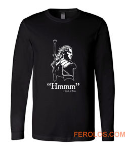 The Witcher Hmmm Geralt Of Rivia Long Sleeve