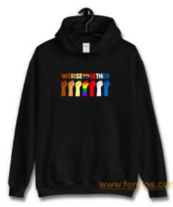 Together We Will Rise Coexist Hoodie