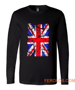 Union Jack Vintage Flag Long Sleeve