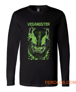 Vegangster Rhino Weed Beware Long Sleeve