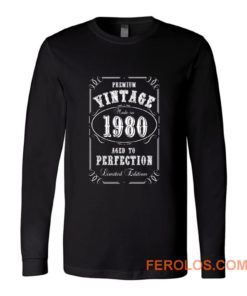 Vintage 1980 Long Sleeve