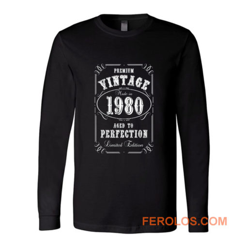 Vintage 1980 Long Sleeve