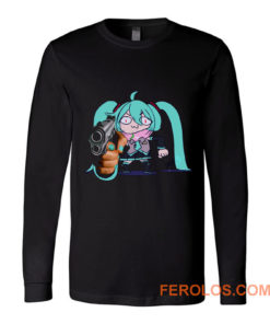 Watch Out Miku Gun Long Sleeve