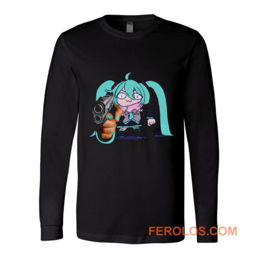 Watch Out Miku Gun Long Sleeve