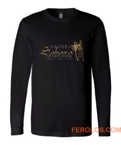 Western Sahara Petroleum distressed Long Sleeve