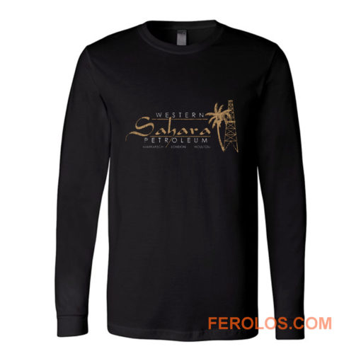 Western Sahara Petroleum distressed Long Sleeve