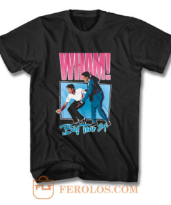 Wham Big Tour 84 George Michael T Shirt