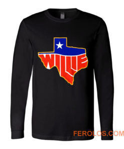 Willie Nelson Lone State Long Sleeve